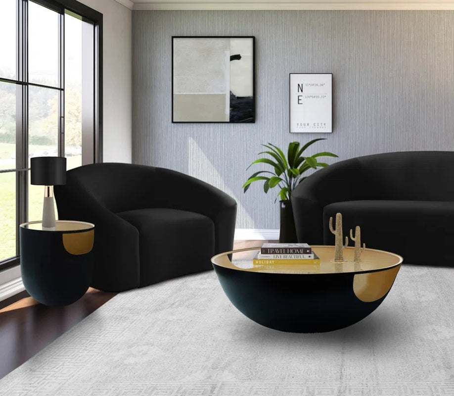 Stylish Clary Glass Top Coffee Table for Modern Living Spaces